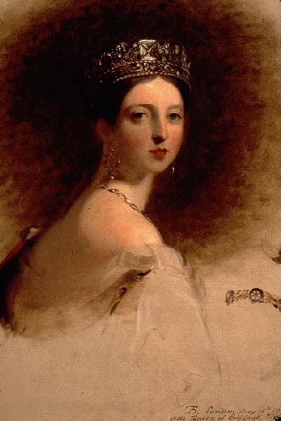 Portrait of Queen Victoria (study)